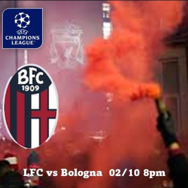 Return Coach tickets - Champions League: Bologna (02/10)