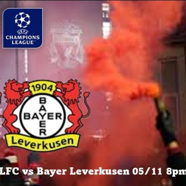 Return Coach tickets - Champions League: Leverkusen (05/11)