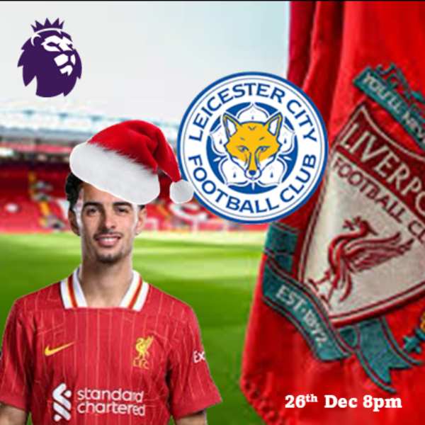 Return Coach tickets - Premier League: Leicester (26/12)